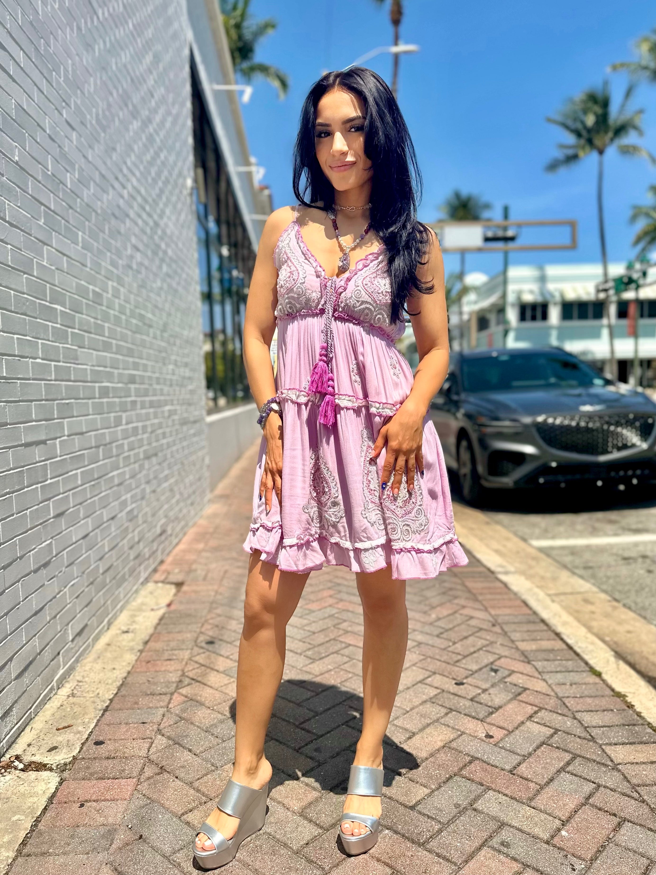 lush mini dress Lush Sparkle Halter Sequin Mini Dress Pink Size S from Hello Molly