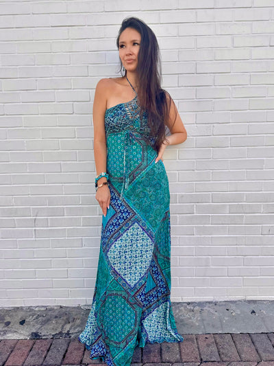 Chiara Halter Maxi Dress