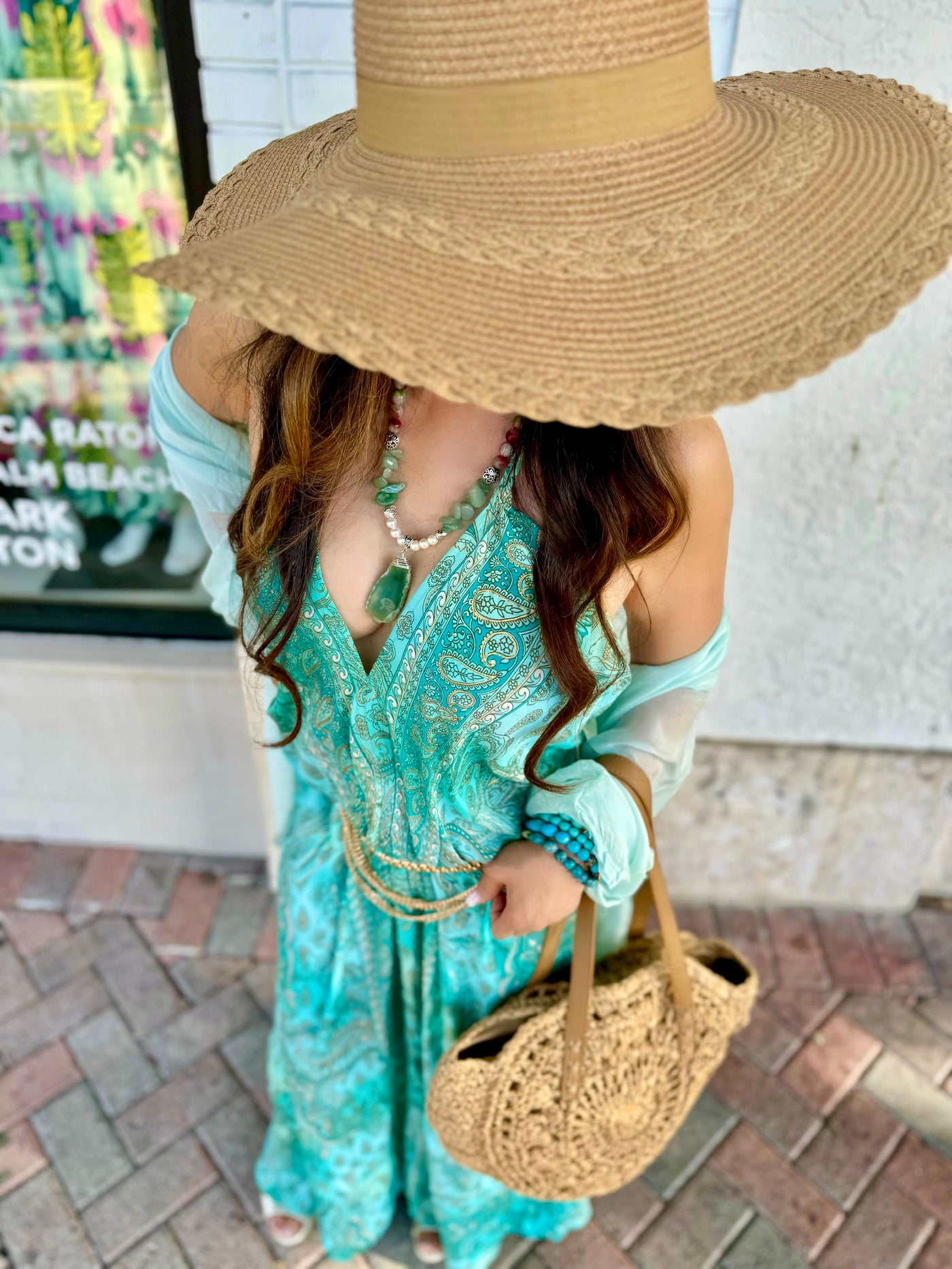 Straw Floppy Hat