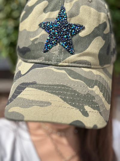 Camo Star Baseball Hat