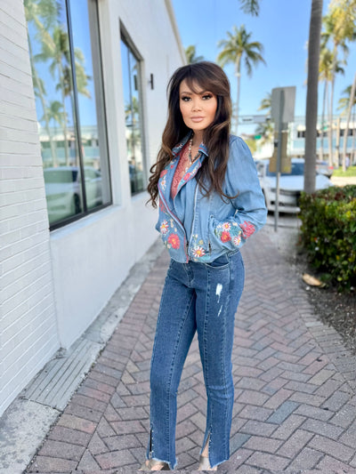 Raquel Rhinestone Jeans