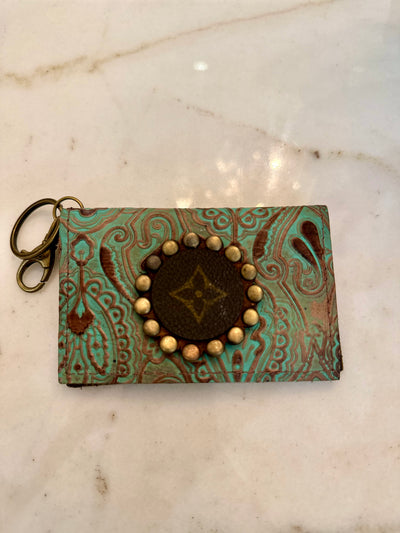 Meredith Upcycled Wallet/Credit Card Holder