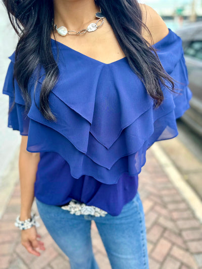 Bianca Ruffle Top