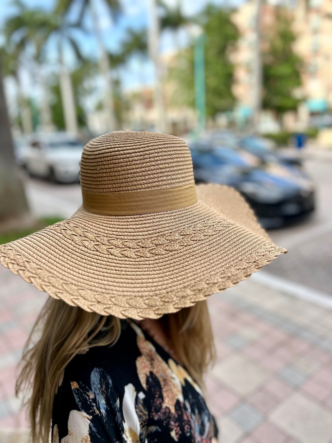 Straw Floppy Hat