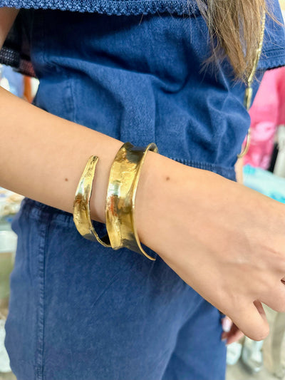 Leah Brass Bracelet