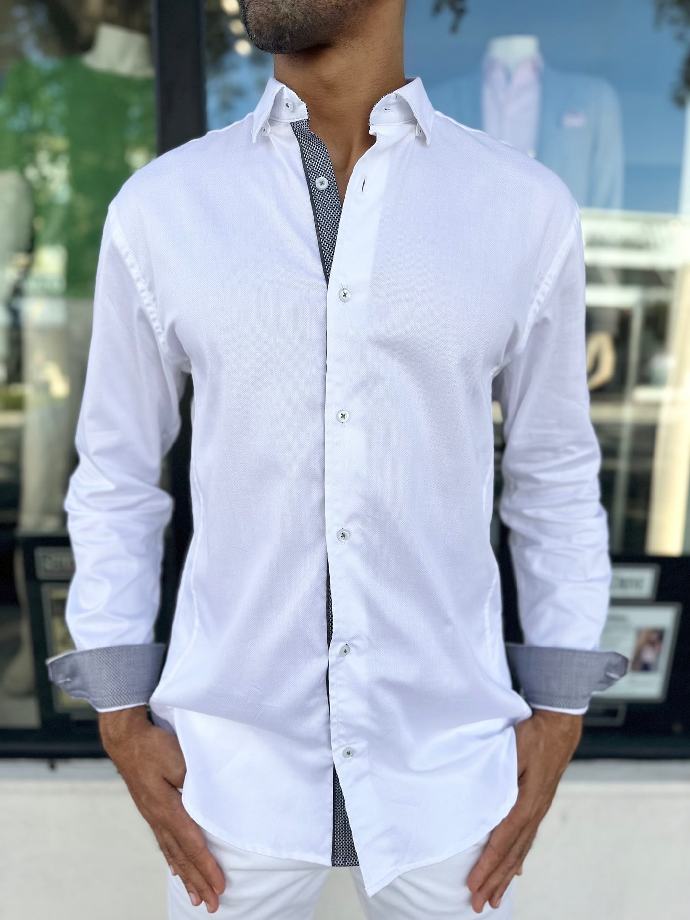 Connor Long Sleeve Button Down