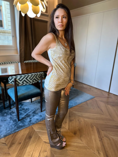 Eliana Metallic Pants - PREORDER