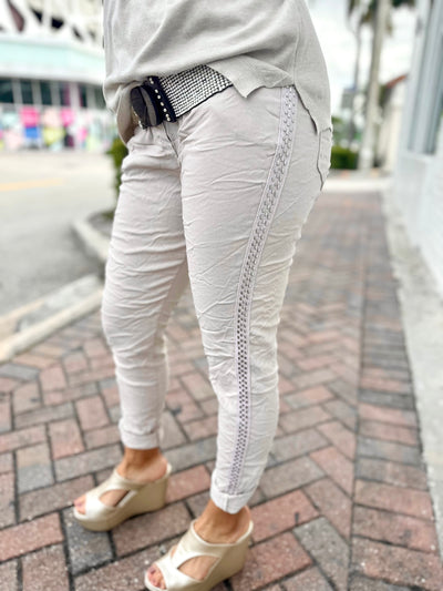 Nailhead Jogger Pant