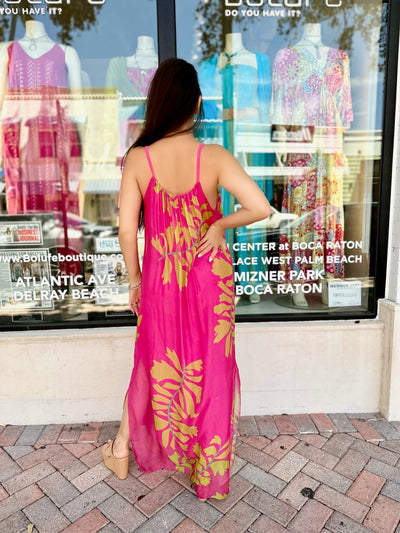 Key West Silk Maxi Dress