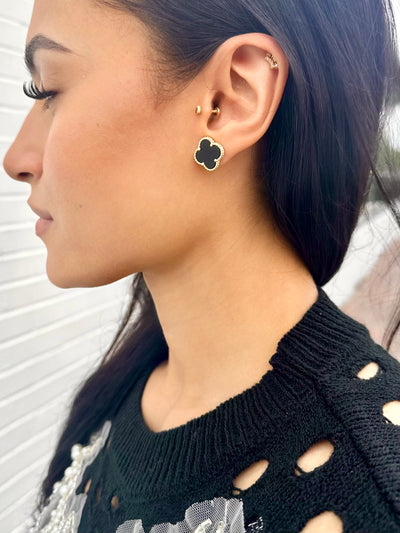 Chiara Clover Stud Earrings