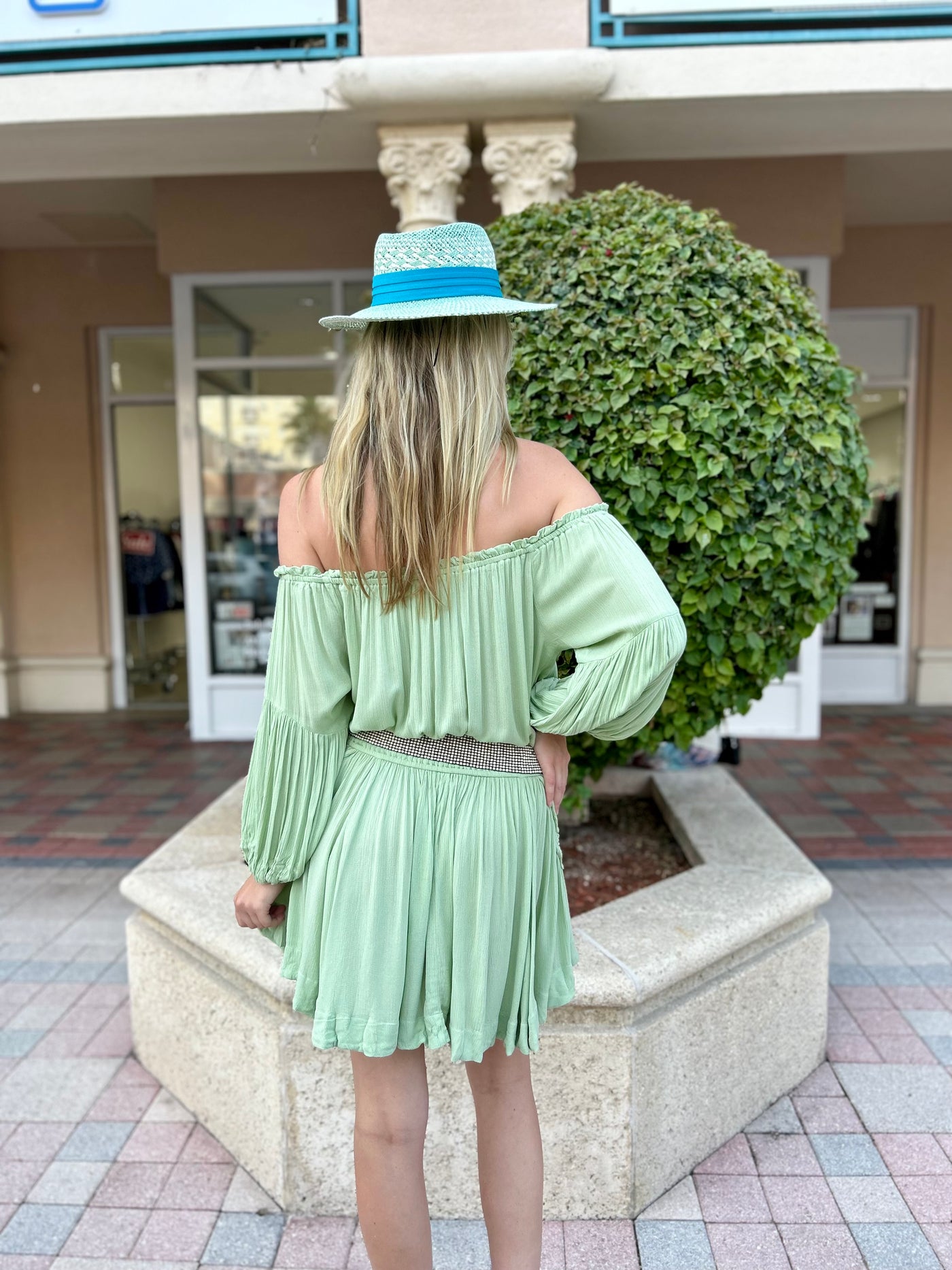 Emmy Off-Shoulder Mini Dress