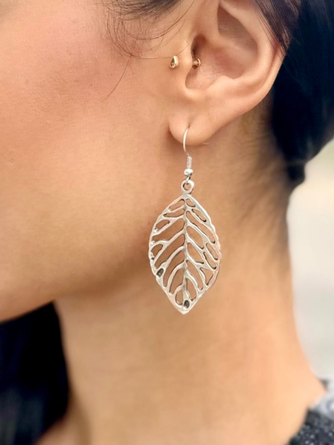 Fall Leaves Drop Earrings