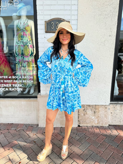 Bianca Bow Straw Floppy Hat