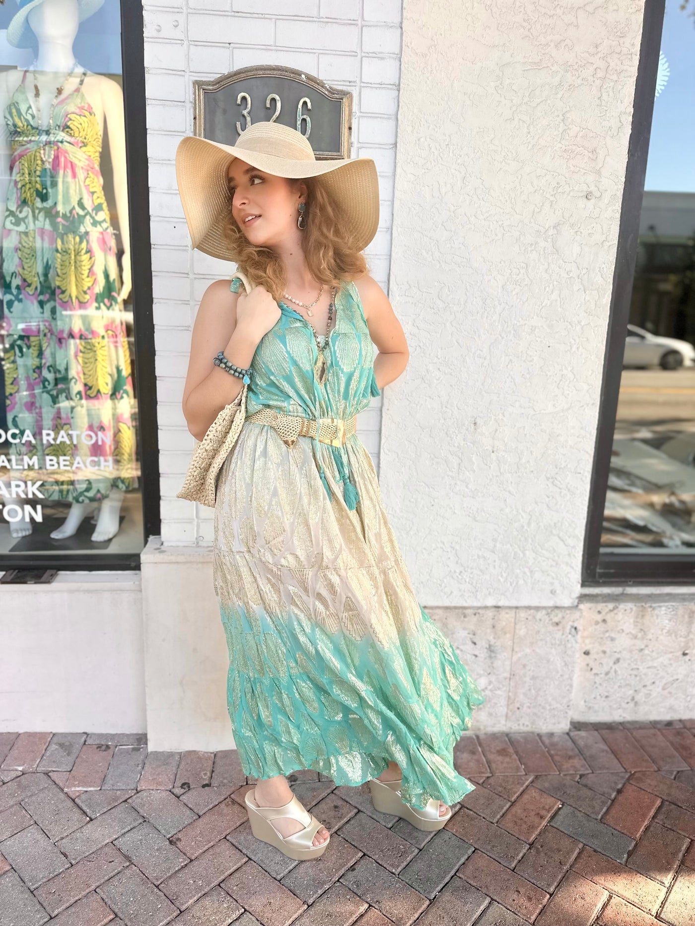 Seashell Maxi Dress