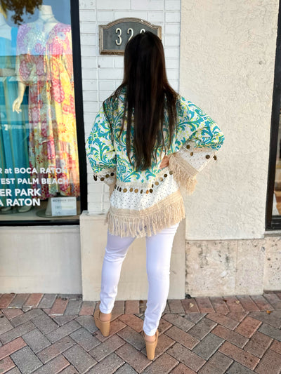 Gianna Fringe Jacket