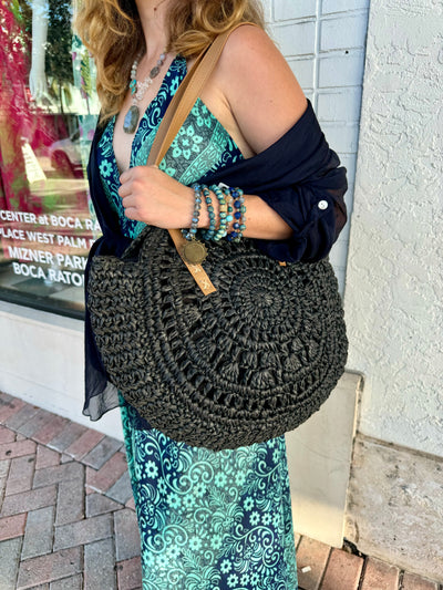 Adios Straw Crochet Bag