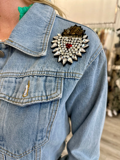 Pearl Denim Jacket