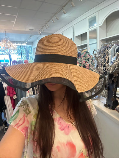 Joan Straw Floppy Hat