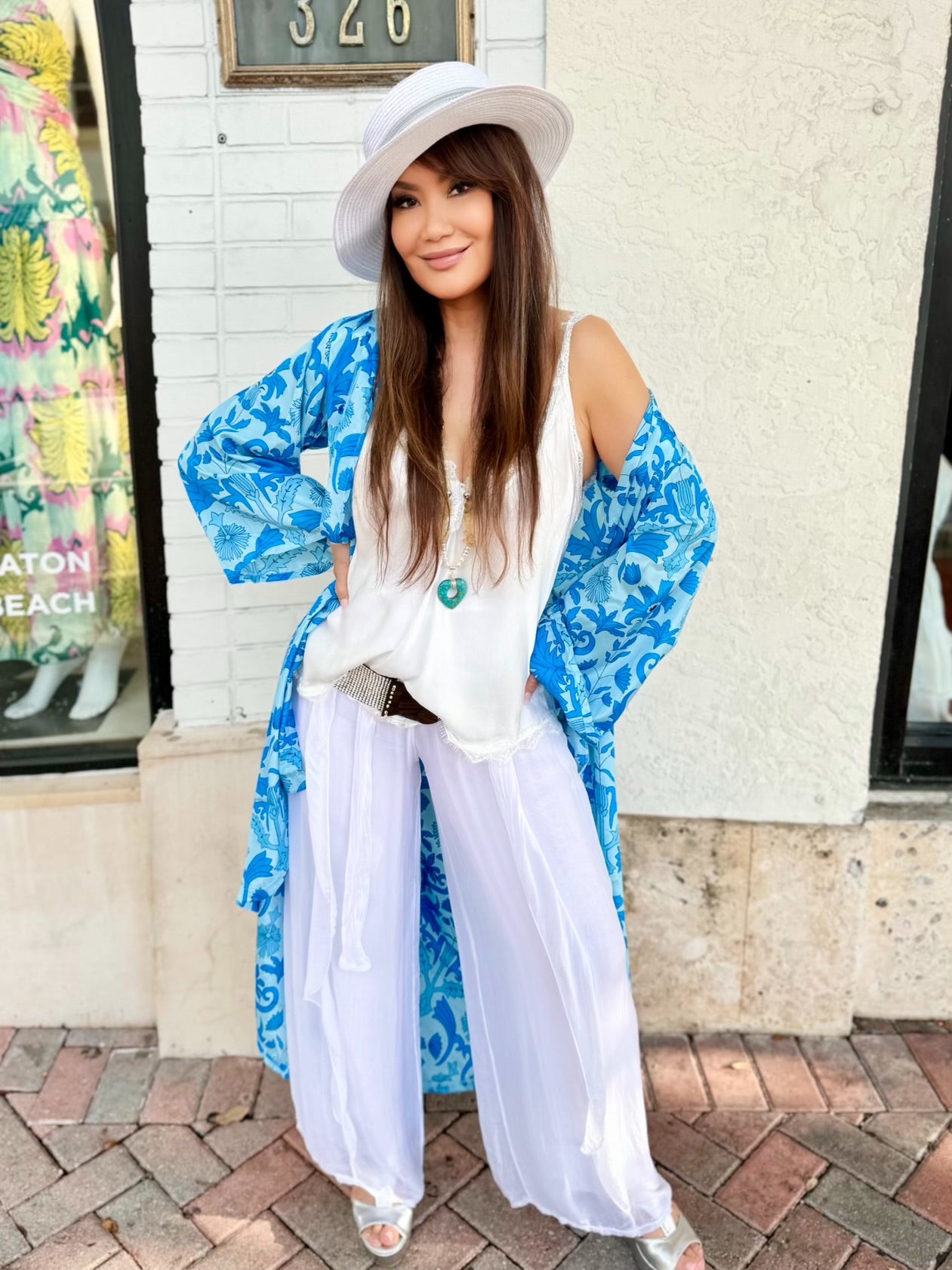 Terrassa Maxi Kimono