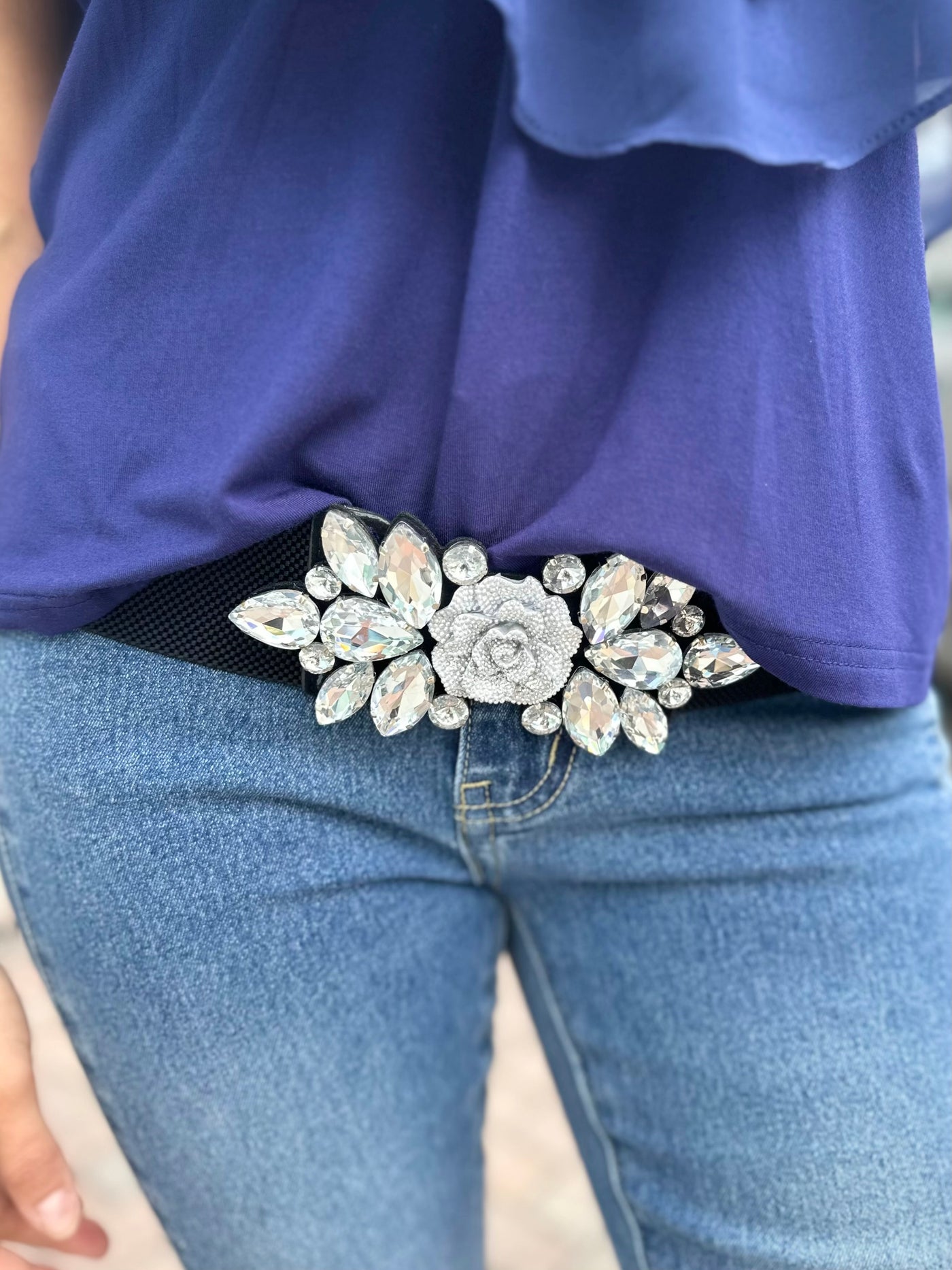 Kiss From a Rose Stretch Belt