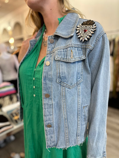 Pearl Denim Jacket