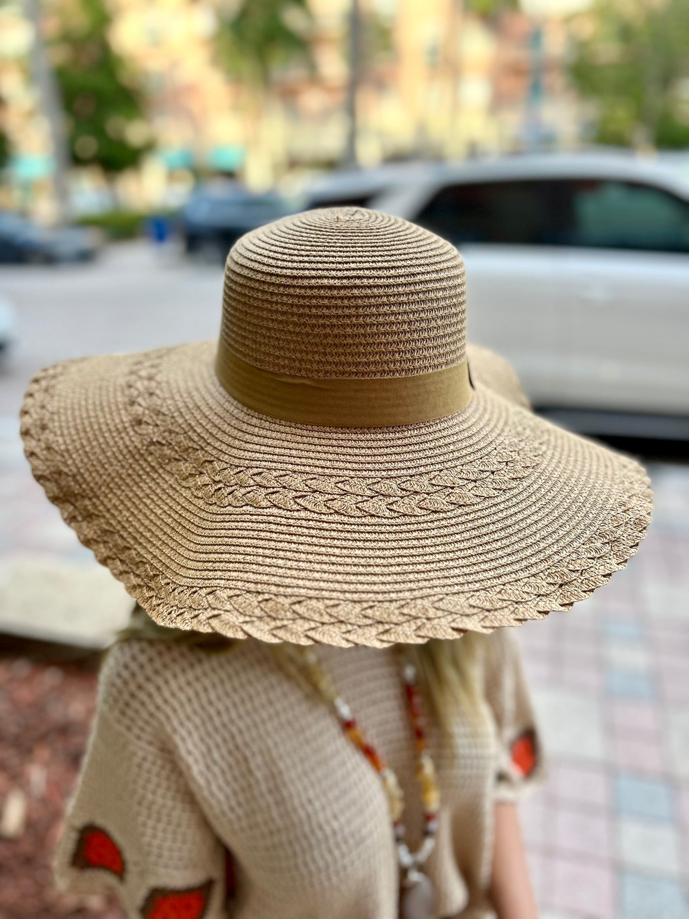 Straw Floppy Hat