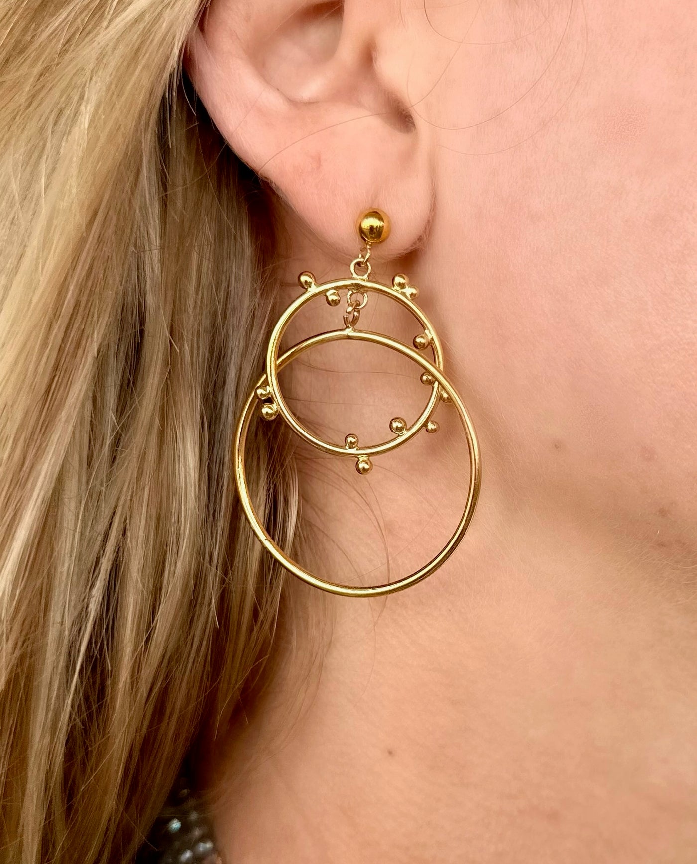 Mariana Double Hoop Earrings