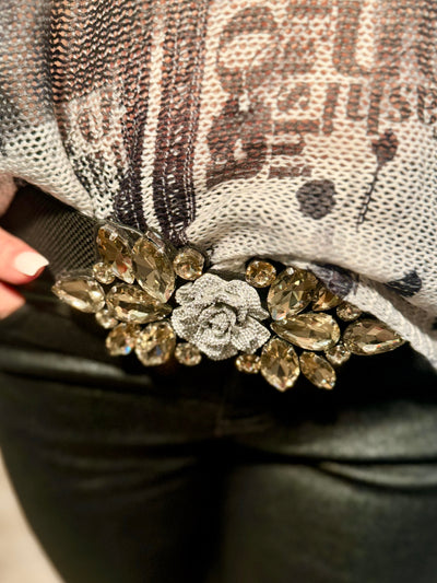 Kiss From a Rose Stretch Belt