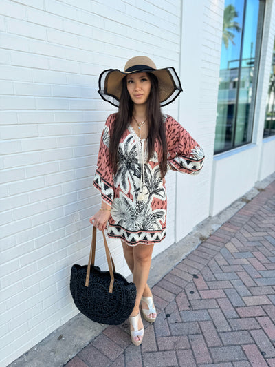 Joan Straw Floppy Hat