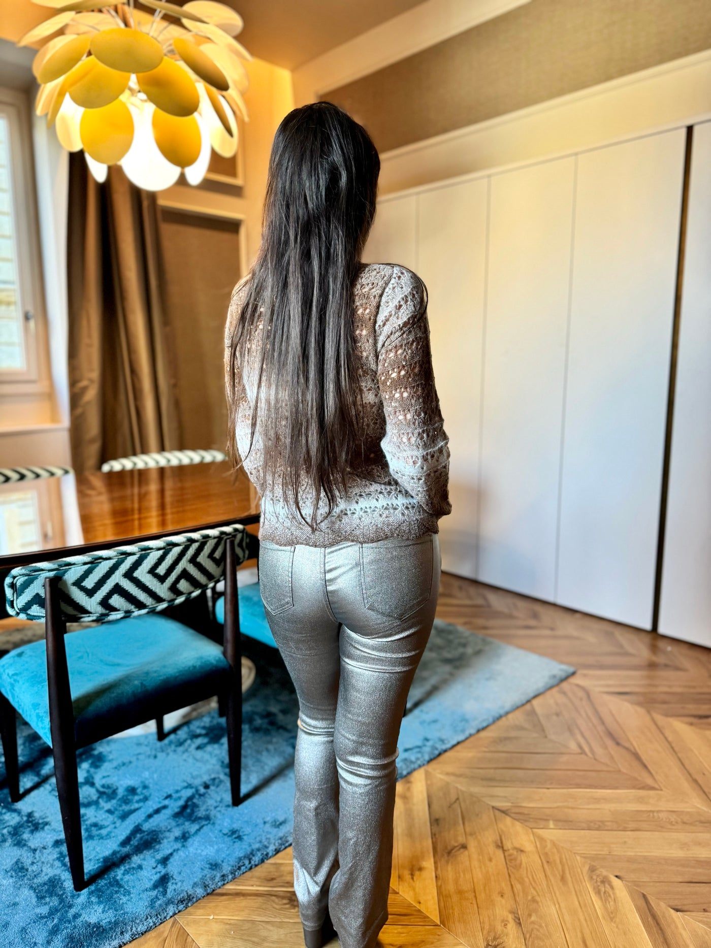 Eliana Metallic Pants - PREORDER