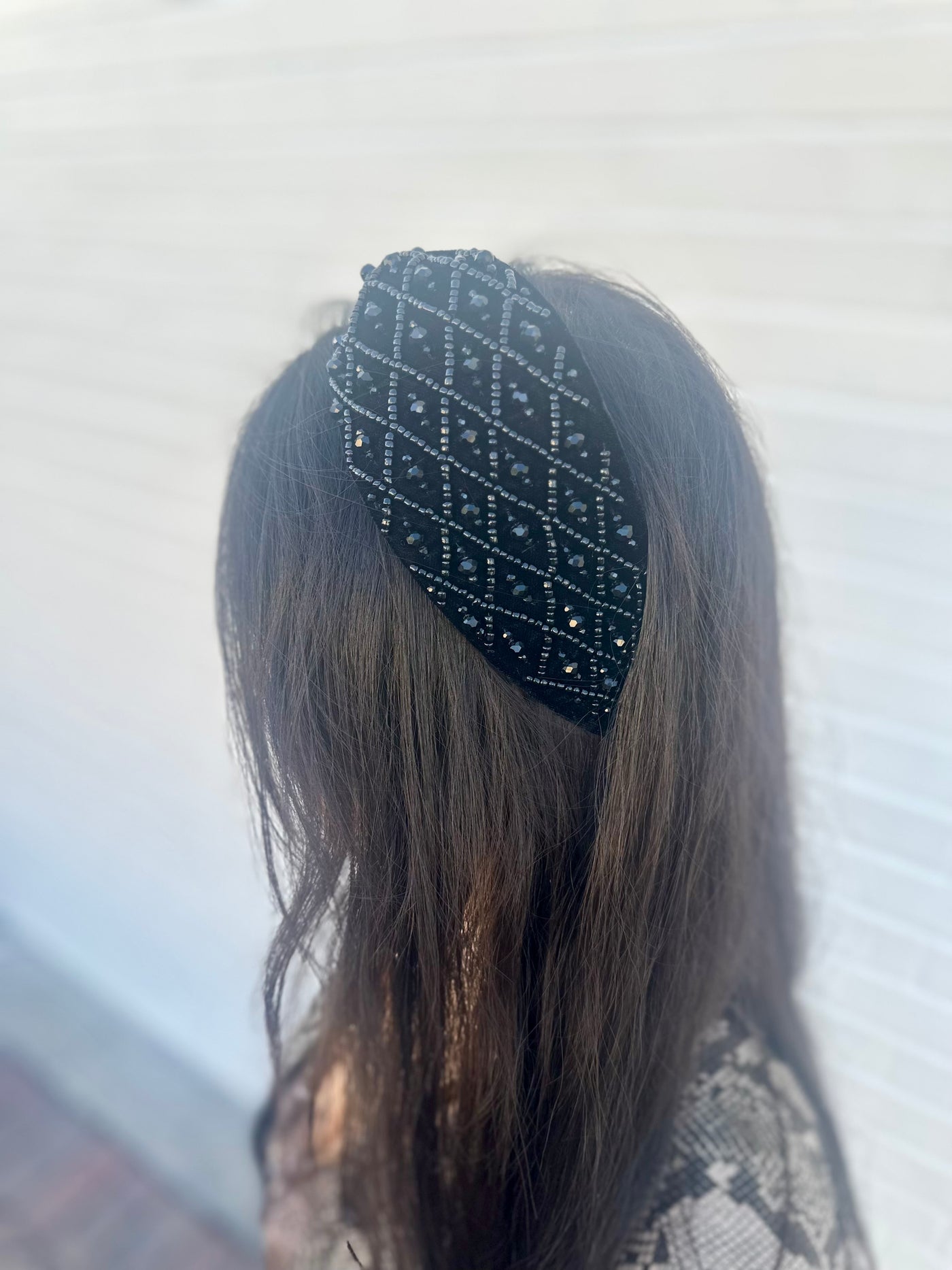 Midnight Embellished Headband