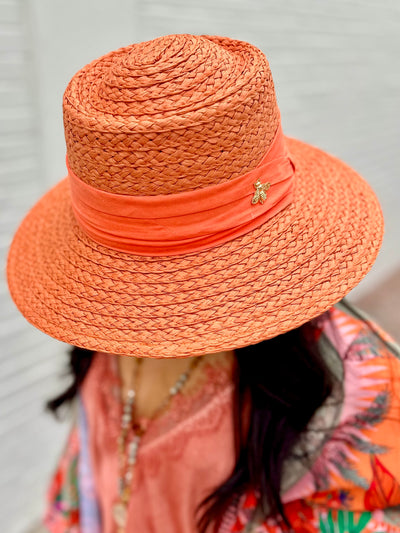 Colorful Bee Straw Hat