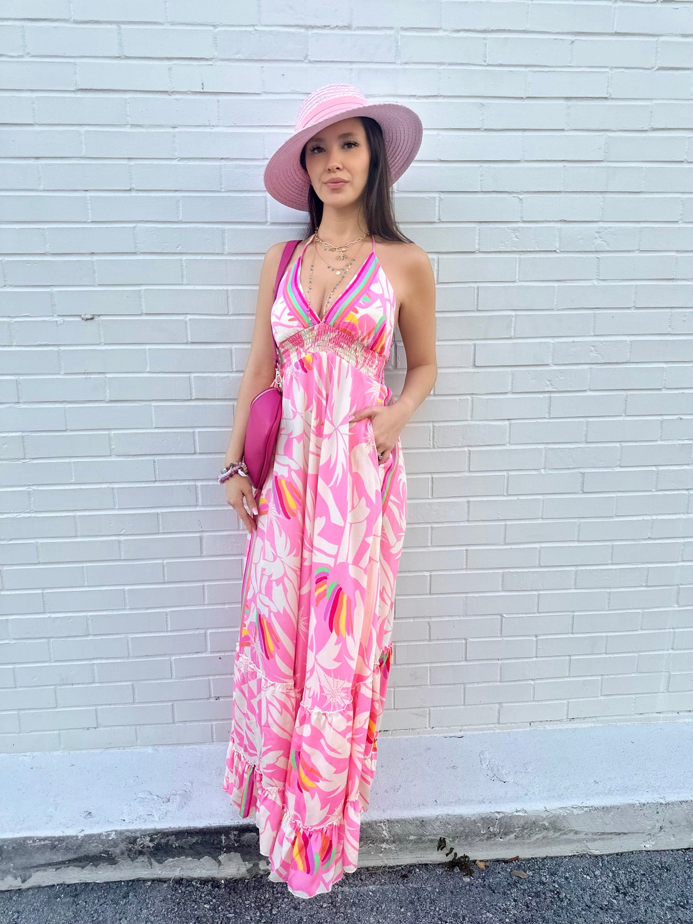 The Palm Maxi Dress