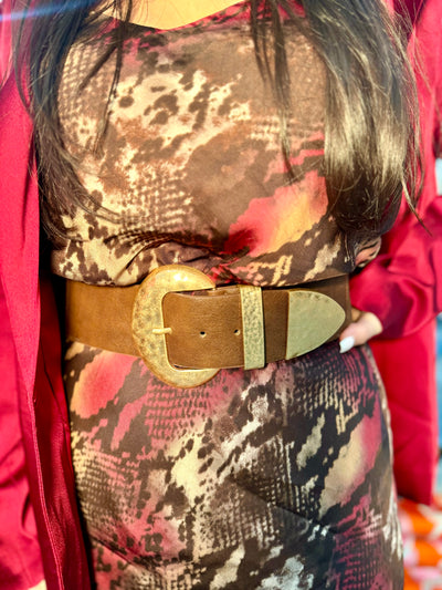 Mariana Stretch Buckle Belt