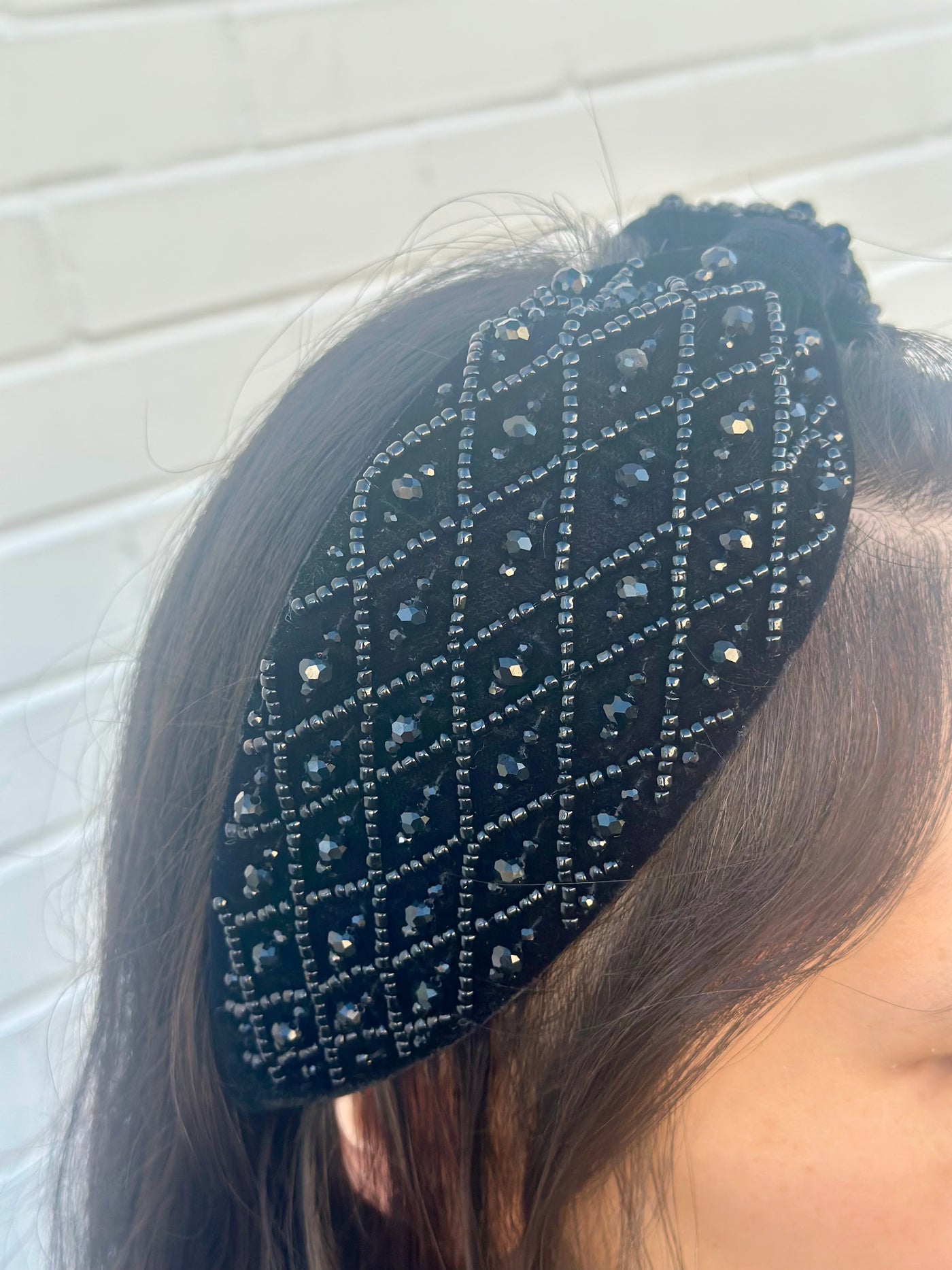 Midnight Embellished Headband