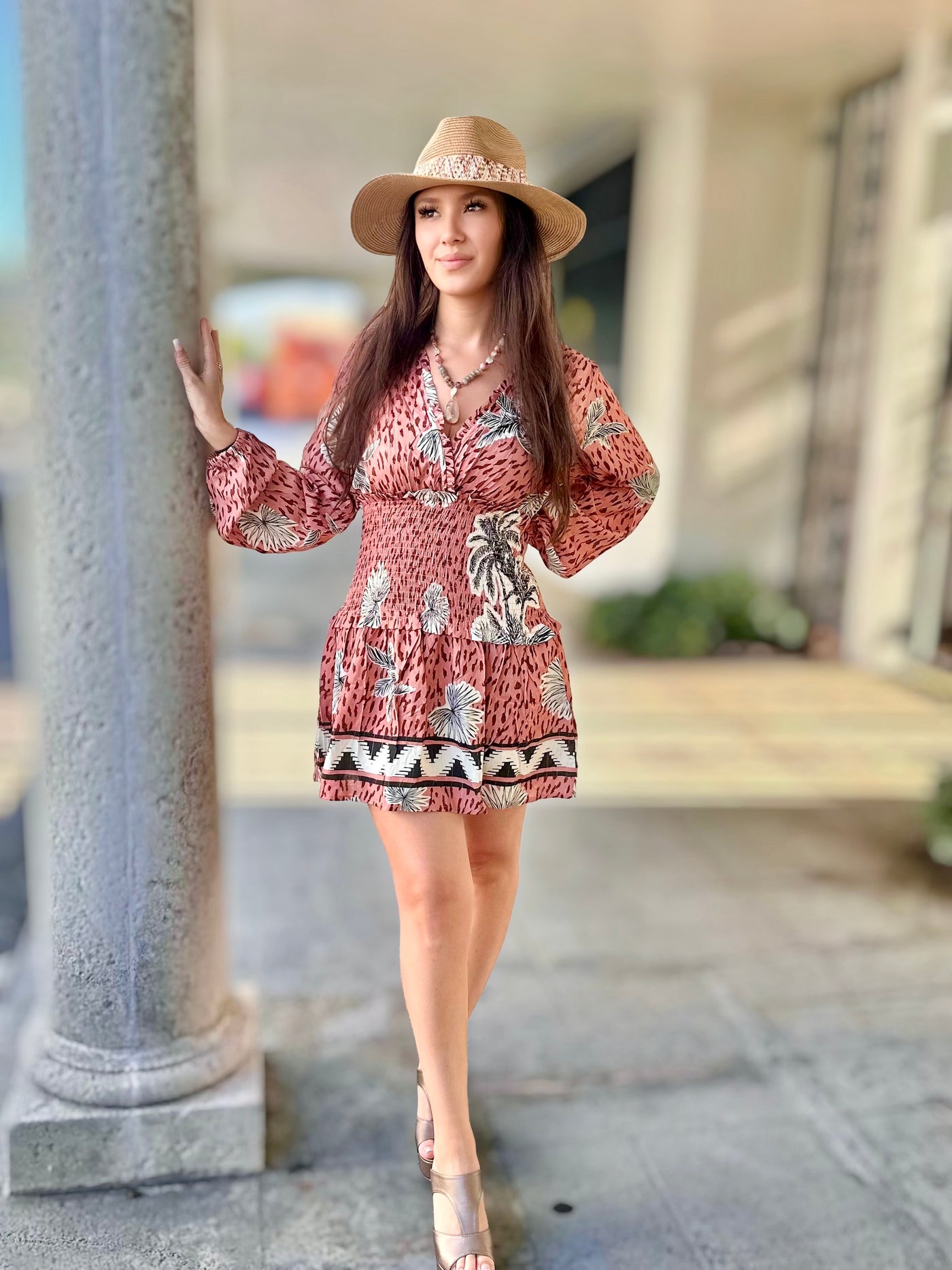 Palm Beach Mini Dress