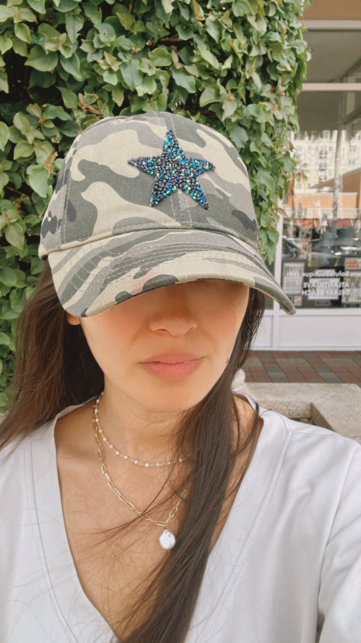 Camo Star Baseball Hat