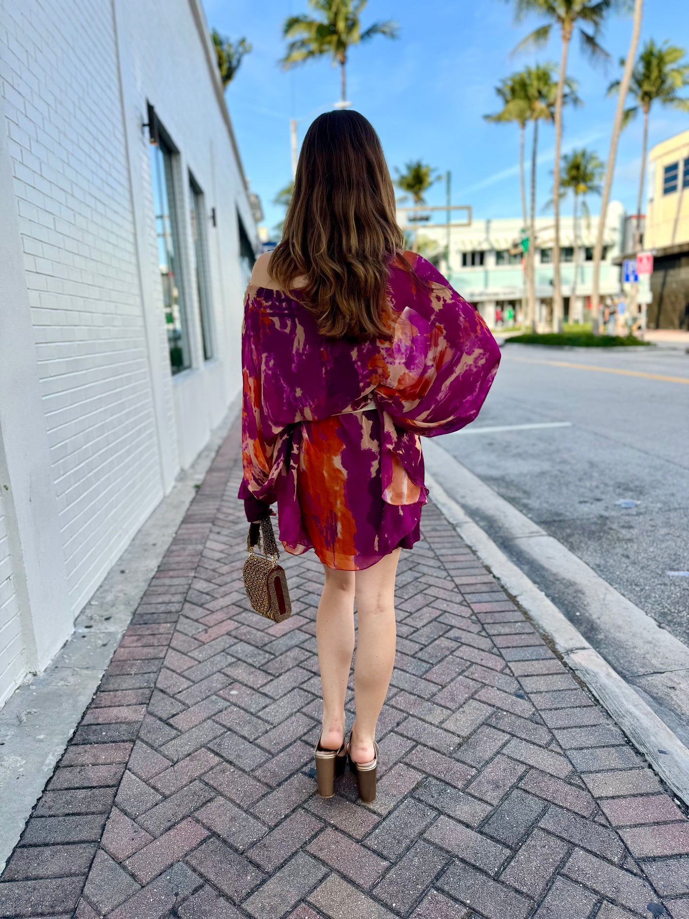 Sunset Silk Tunic/Dress