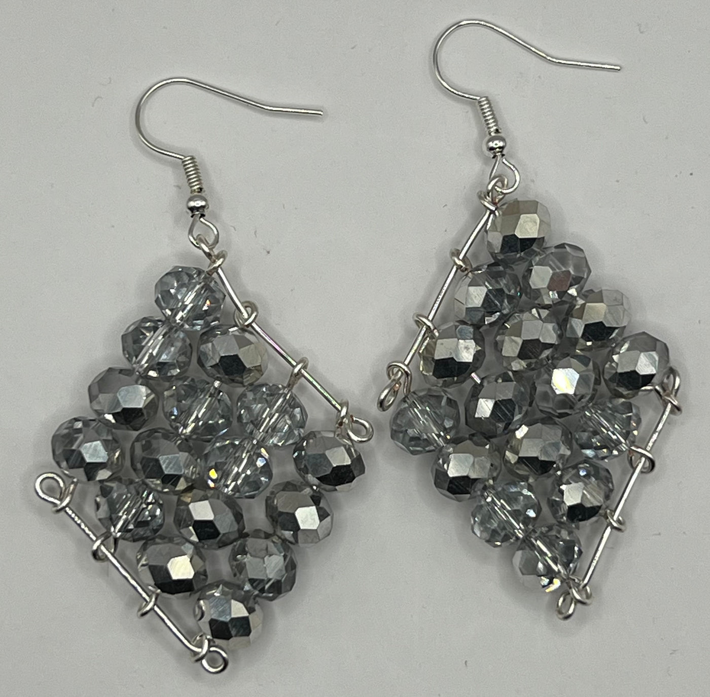 Angie Earrings- gorgeous shimmery rhinestones