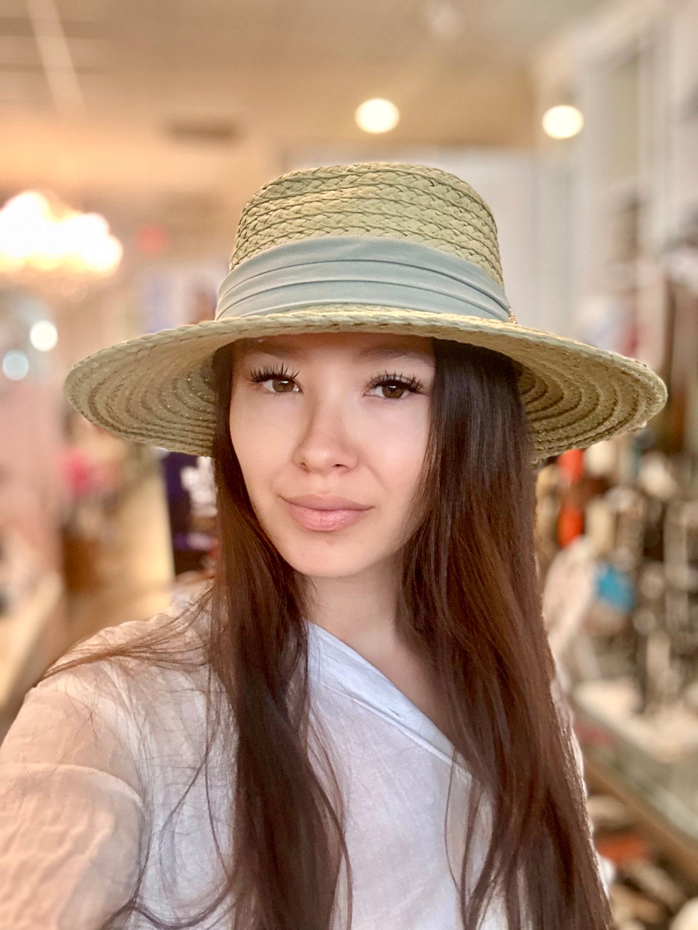 Colorful Bee Straw Hat