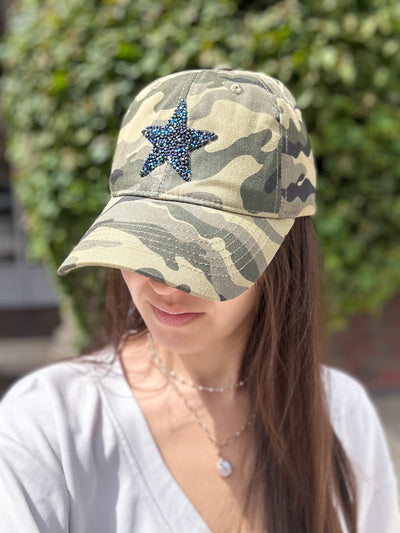 Camo Star Baseball Hat