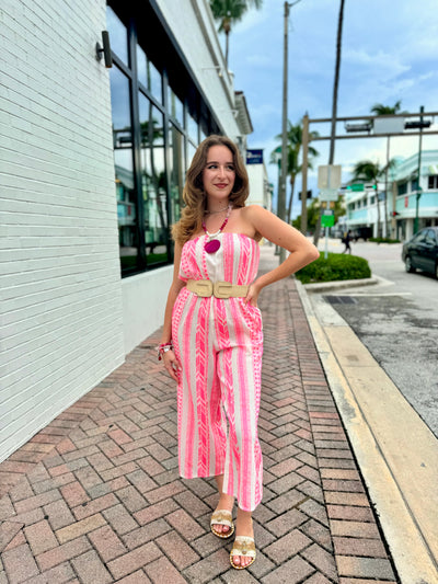 Aruba Strapless Jumpsuit