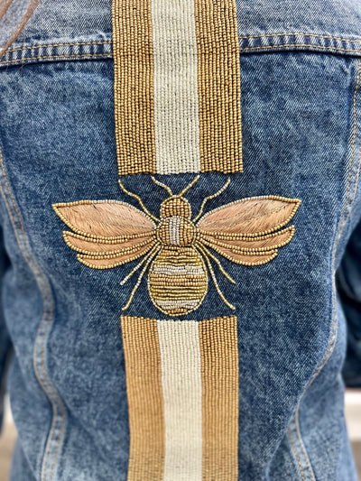 Golden Bee Denim Jacket-PREORDER