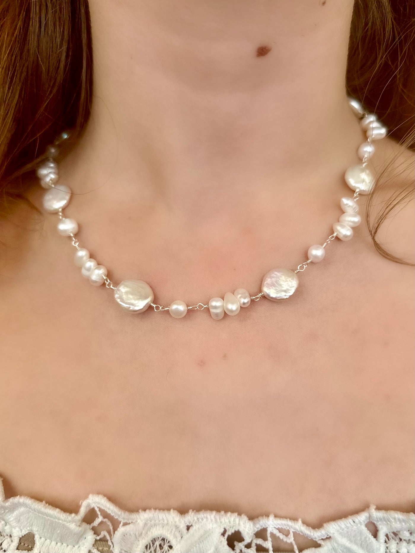 Pamela Pearl Necklace