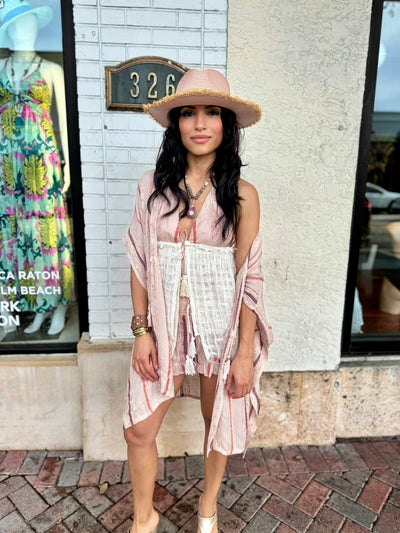 Sondra Straw Fedora Hat