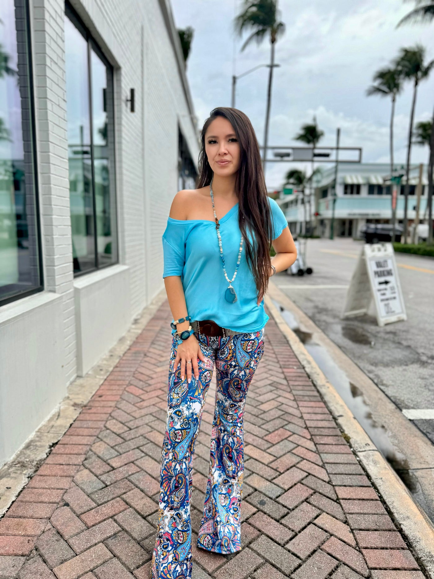 Summertime Paisley Tulum Pant