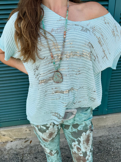 Aqualina Stone Necklace