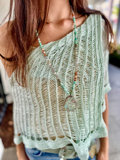 Arabella Summer Knit Top