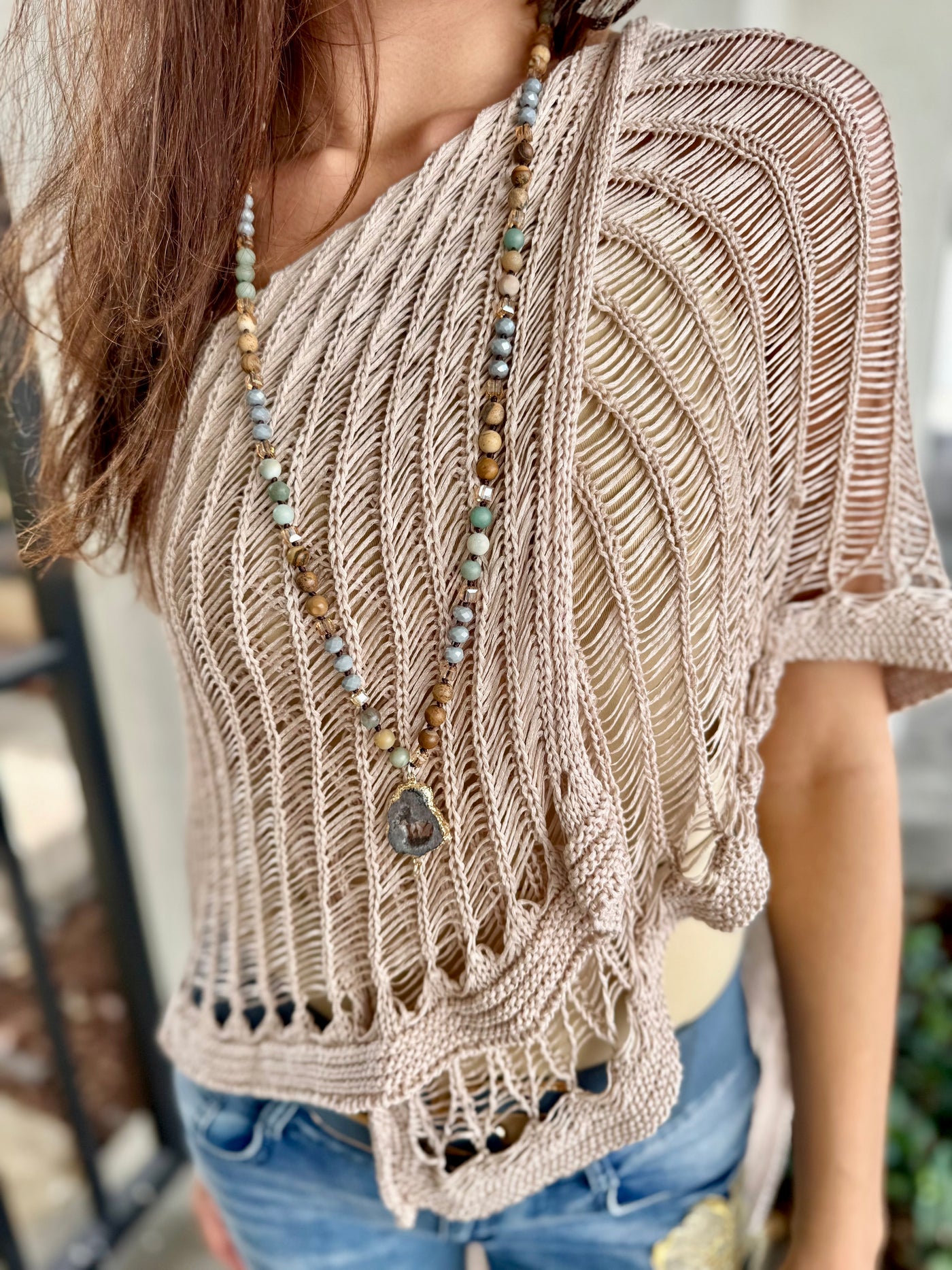 Arabella Summer Knit Top