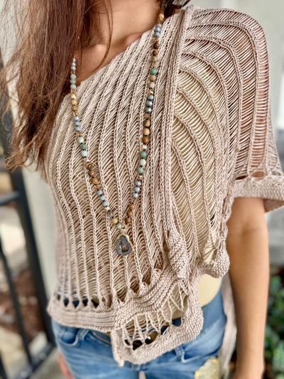 Arabella Summer Knit Top